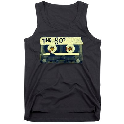 Retro 80S Mix Tape Tank Top