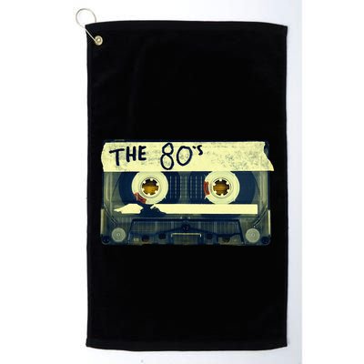 Retro 80S Mix Tape Golf Towel