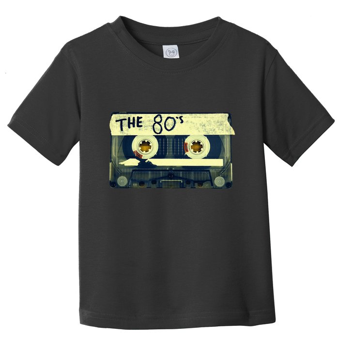 Retro 80S Mix Tape Toddler T-Shirt