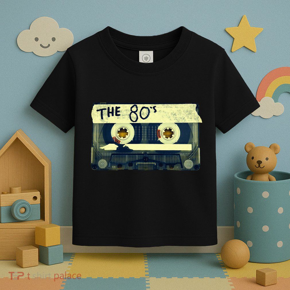 Retro 80S Mix Tape Toddler T-Shirt