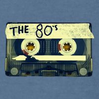 Retro 80S Mix Tape Garment-Dyed Sweatshirt