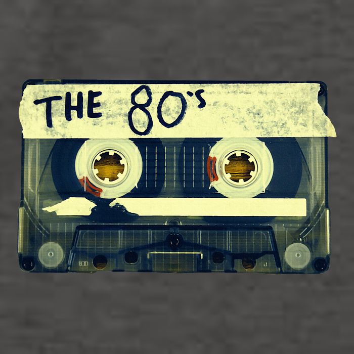 Retro 80S Mix Tape Vector Backpack