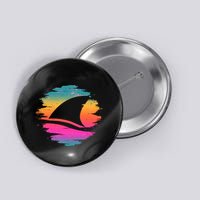 Retro 80's Neon Shark Fin Button