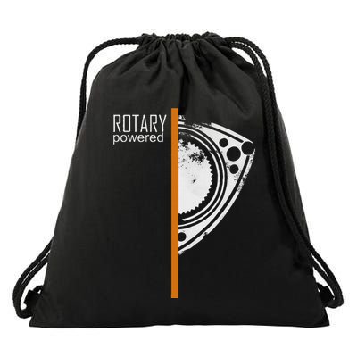 Rx 8 Rx 7 Orange Stripe Drawstring Bag