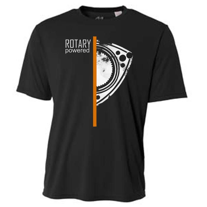 Rx 8 Rx 7 Orange Stripe Cooling Performance Crew T-Shirt