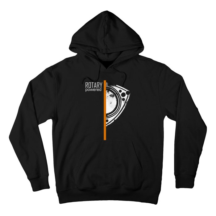 Rx 8 Rx 7 Orange Stripe Hoodie