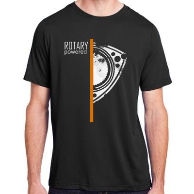 Rx 8 Rx 7 Orange Stripe Adult ChromaSoft Performance T-Shirt