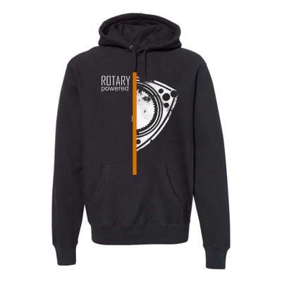 Rx 8 Rx 7 Orange Stripe Premium Hoodie