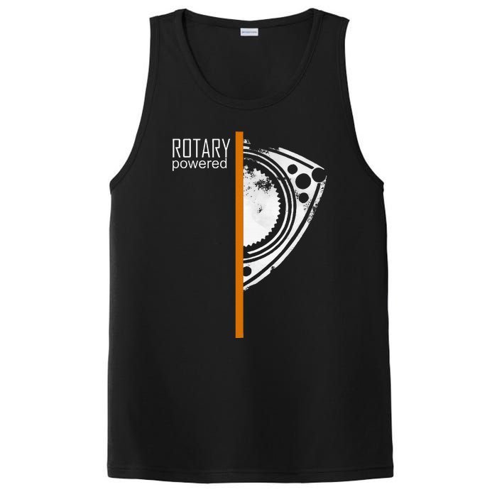 Rx 8 Rx 7 Orange Stripe PosiCharge Competitor Tank