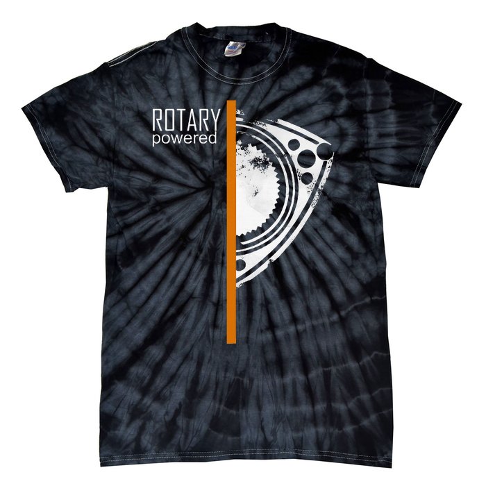 Rx 8 Rx 7 Orange Stripe Tie-Dye T-Shirt