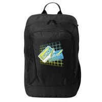 Retro 80's Rewind Cassette Tapes Broken Pencil City Backpack