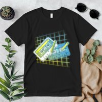 Retro 80's Rewind Cassette Tapes Broken Pencil Premium T-Shirt