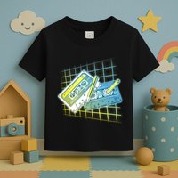 Retro 80's Rewind Cassette Tapes Broken Pencil Toddler T-Shirt