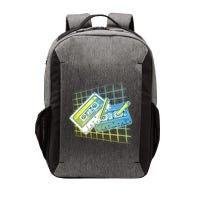 Retro 80's Rewind Cassette Tapes Broken Pencil Vector Backpack