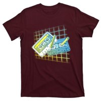 Retro 80's Rewind Cassette Tapes Broken Pencil T-Shirt