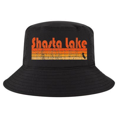 Retro 80s Style Shasta Lake Ca Cool Comfort Performance Bucket Hat