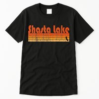 Retro 80s Style Shasta Lake Ca Tall T-Shirt