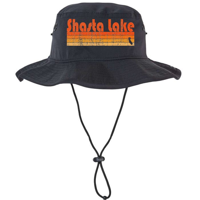 Retro 80s Style Shasta Lake Ca Bucket Hat