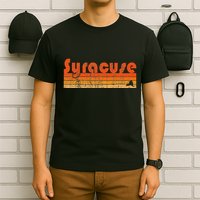 Retro 80s Style Syracuse Ny T-Shirt