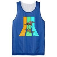 Retro 80s Vintage Style Horse Racing Gift Mesh Reversible Basketball Jersey Tank