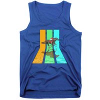 Retro 80s Vintage Style Horse Racing Gift Tank Top