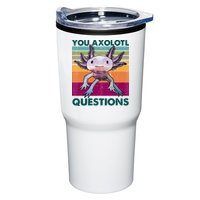 Retro 90s Axolotl Funny You Axolotl Questions Tumbler