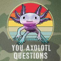 Retro 90s Axolotl Shirt Funny You Axolotl Questions  Legacy Tie Dye Trucker Hat