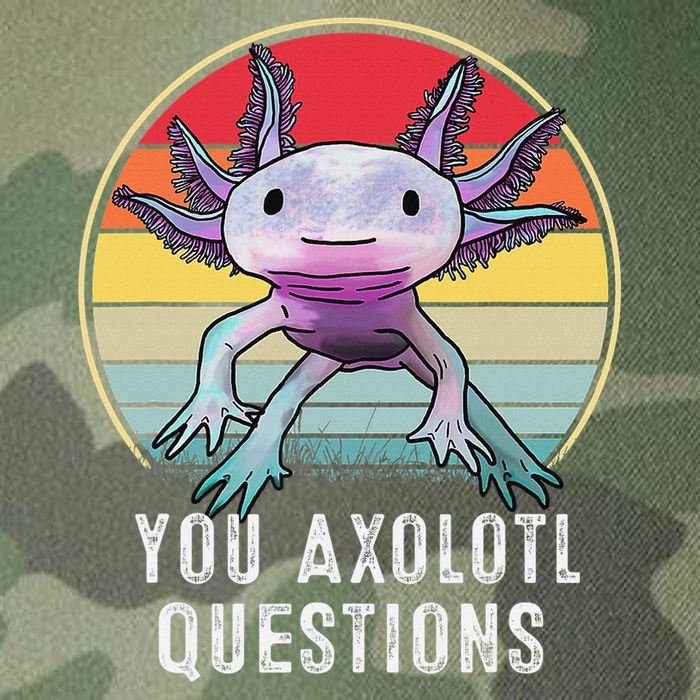 Retro 90s Axolotl Shirt Funny You Axolotl Questions  Legacy Tie Dye Trucker Hat