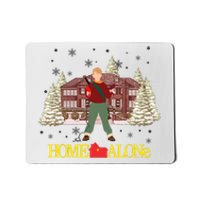 Retro 90s Christmas Home Movie Alone Mousepad