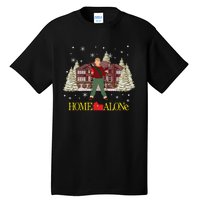 Retro 90s Christmas Movie Mccallister Home Security Tall T-Shirt