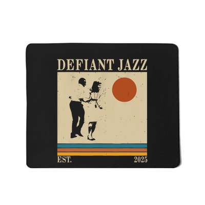 Retro 90s Defiant Jazz Mousepad