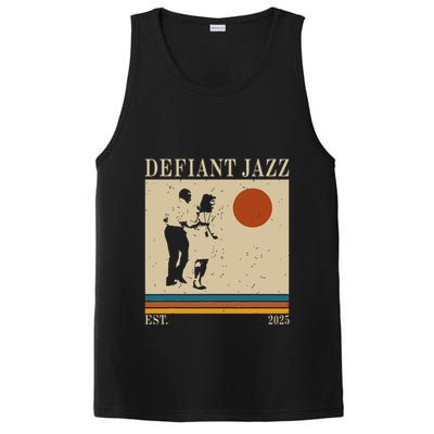 Retro 90s Defiant Jazz Gift PosiCharge Competitor Tank