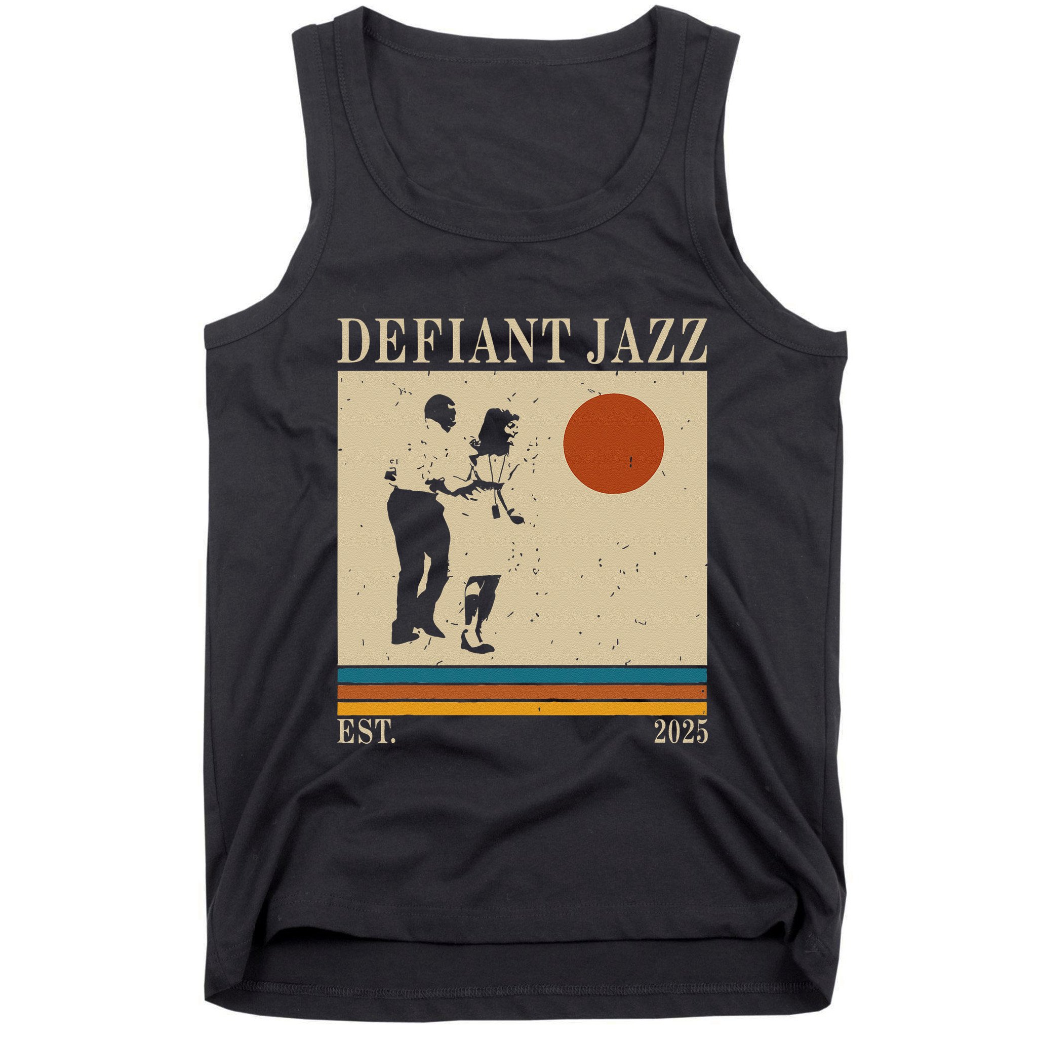 Retro 90s Defiant Jazz Gift Tank Top