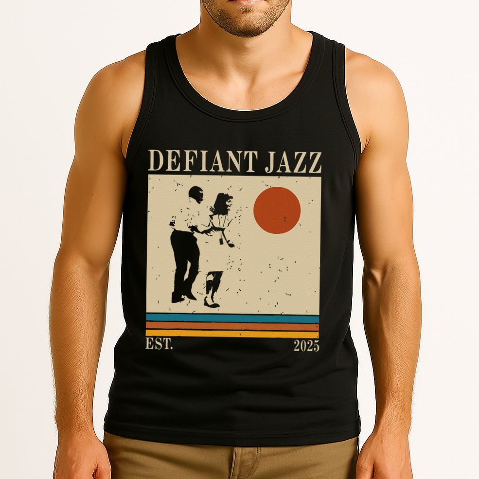 Retro 90s Defiant Jazz Gift Tank Top