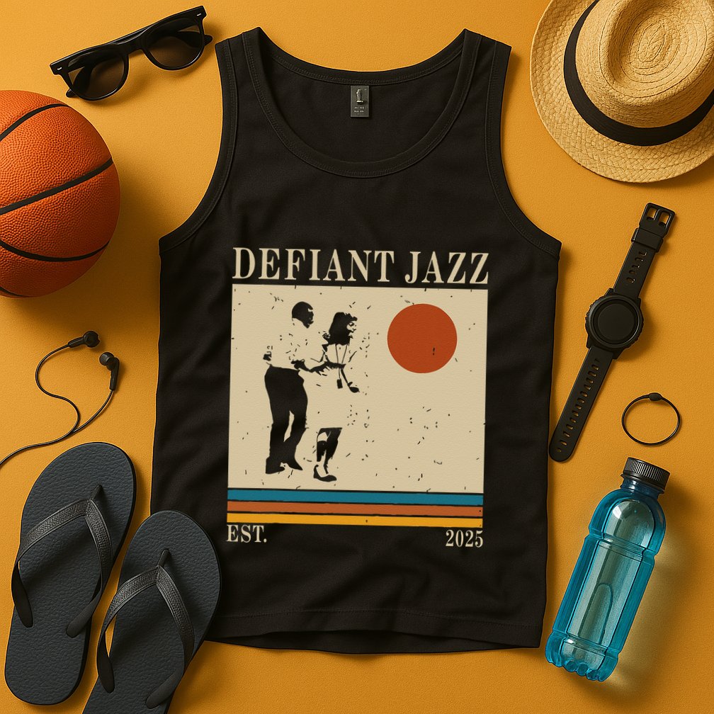 Retro 90s Defiant Jazz Gift Tank Top