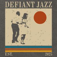 Retro 90s Defiant Jazz Gift Cotton Canvas Backpack