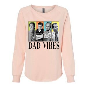 Retro 90’S Dad Vibes Womens California Wash Sweatshirt