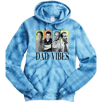 Retro 90’S Dad Vibes Tie Dye Hoodie