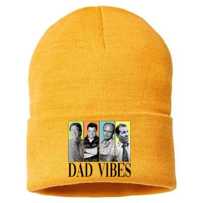 Retro 90’S Dad Vibes Sustainable Knit Beanie