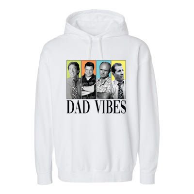 Retro 90’S Dad Vibes Garment-Dyed Fleece Hoodie