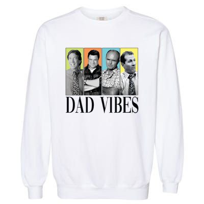 Retro 90’S Dad Vibes Garment-Dyed Sweatshirt