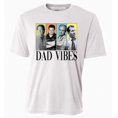 Retro 90’S Dad Vibes Cooling Performance Crew T-Shirt