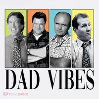 Retro 90’S Dad Vibes Full-Length Apron With Pockets