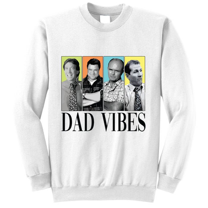Retro 90’S Dad Vibes Sweatshirt
