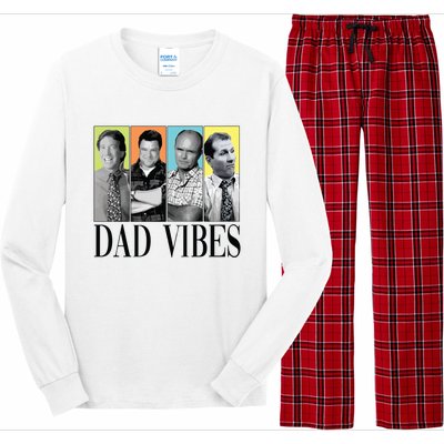 Retro 90’S Dad Vibes Long Sleeve Pajama Set