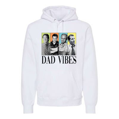 Retro 90’S Dad Vibes Premium Hoodie