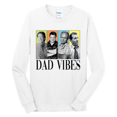 Retro 90’S Dad Vibes Tall Long Sleeve T-Shirt