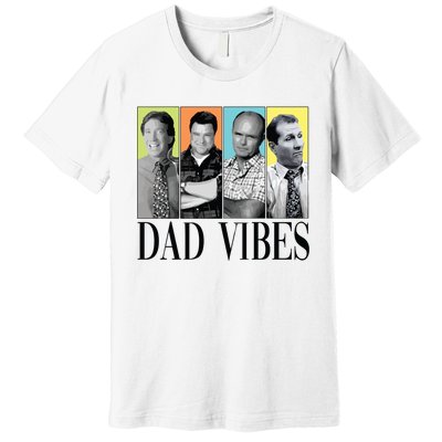 Retro 90’S Dad Vibes Premium T-Shirt