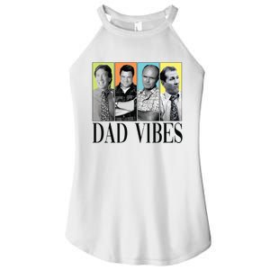 Retro 90’S Dad Vibes Women's Perfect Tri Rocker Tank