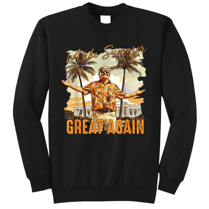 Retro 90's Make Summer Great Again Retro Trump Summer Sweatshirt